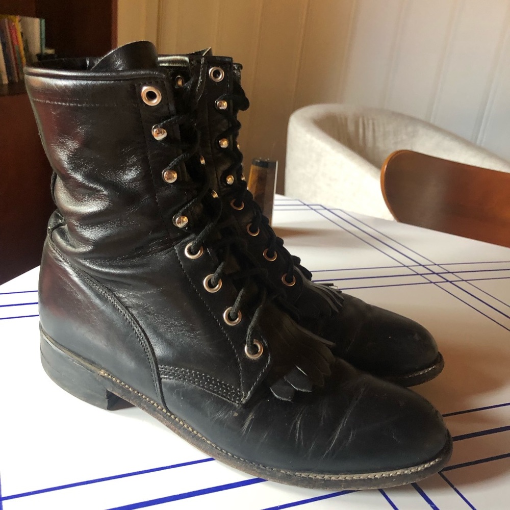 Vintage Justin roper boots, women’s 7b.